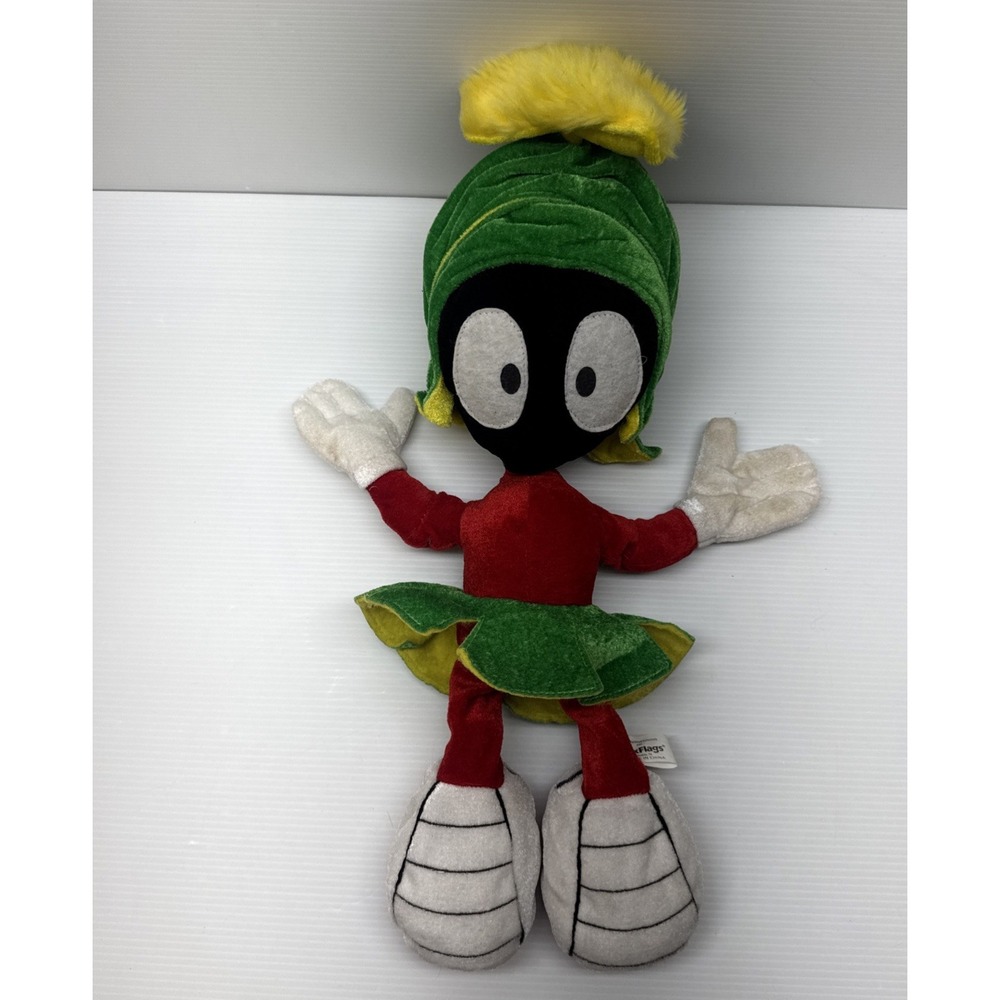 Marvin The Martian Looney Tunes Warner Bros‎ Six Flags 16" Plush